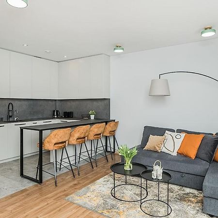 Lovely Apartment With Private Terrace By Urban Rent Kowno Zewnętrze zdjęcie
